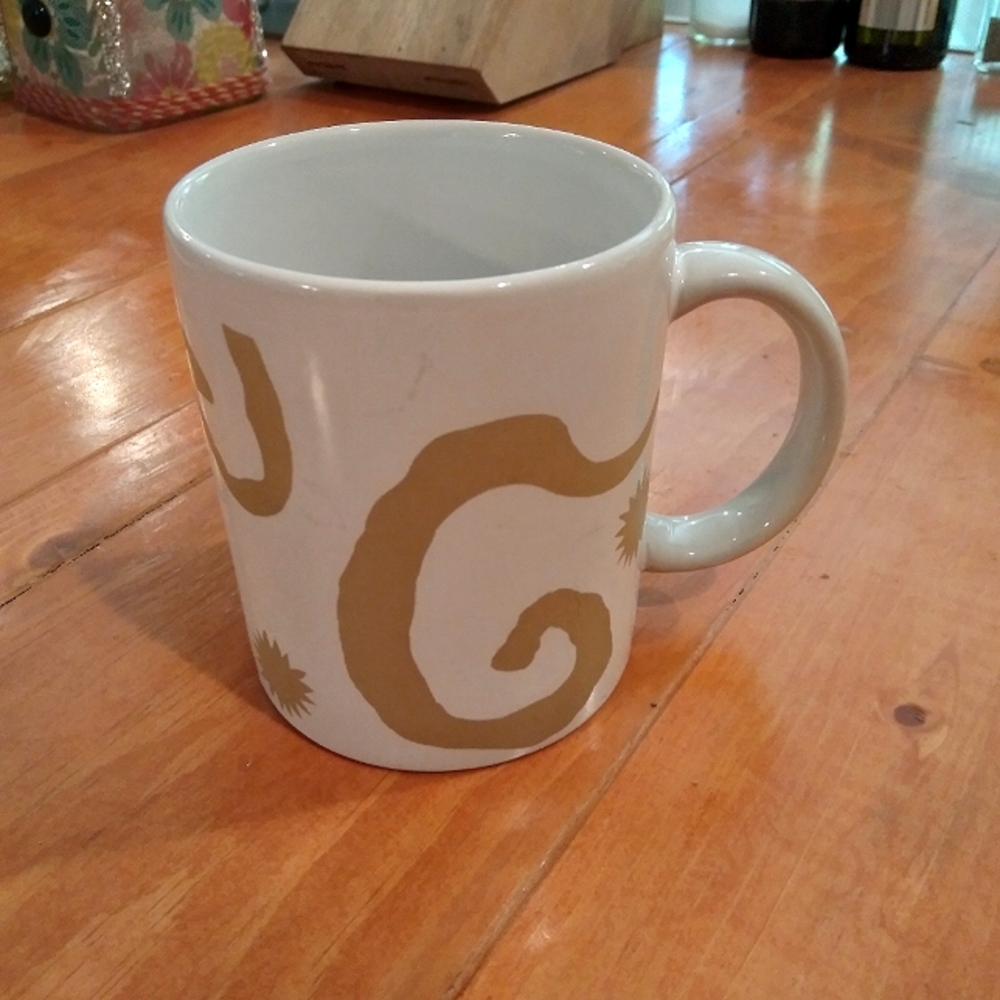 Oscar De LA Renta 4 coffee mug set